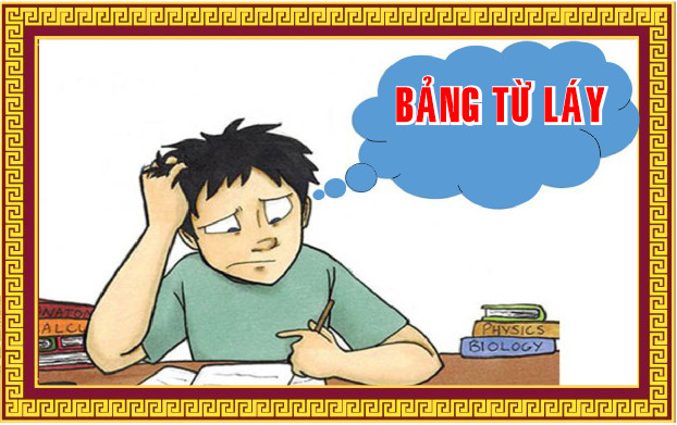 BẢNG TỪ LÁY