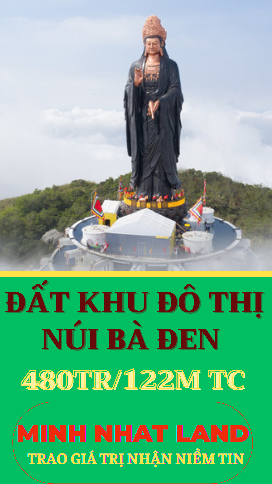ĐẤT NỀN ĐỐI DIỆN KHU ĐÔ THỊ QUỐC GIA GIÁ 480TR/122M