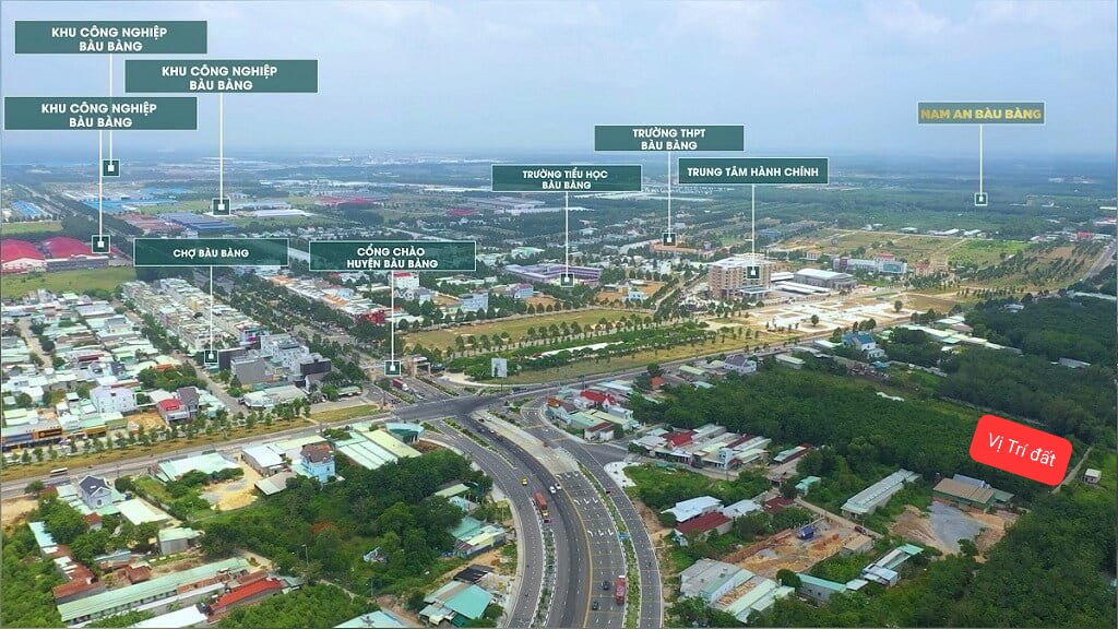ĐẤT NỀN GIÁ RẺ NGAY TRUNG TÂM HÀNH CHÍNH BÀU BÀNG