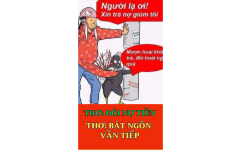 THƠ ĐÒI NỢ TIỀN