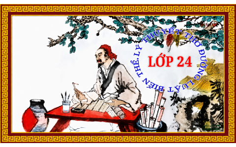LỚP 24: ÁP CÚ