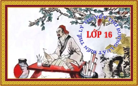 LÝ THUYẾT THƠ ĐƯỜNG LUẬT BIẾN THỂ LỚP 16