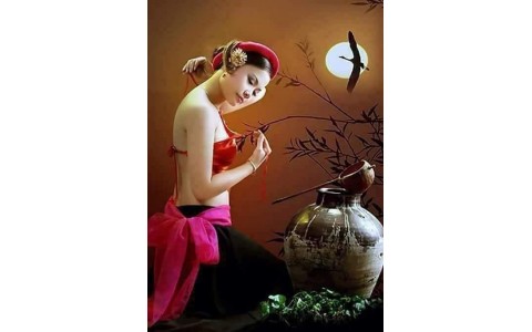 TẬP THƠ ĐƯỜNG LUẬT - TẮM TRĂNG